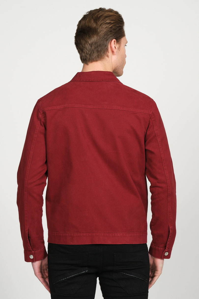 71308-bordeaux Jacket - Ron Tomson
