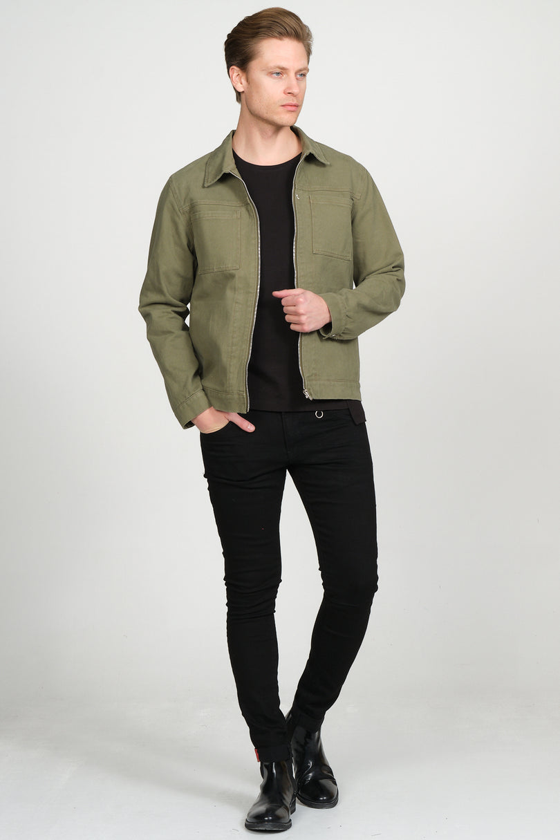 71308-green Jacket - Ron Tomson