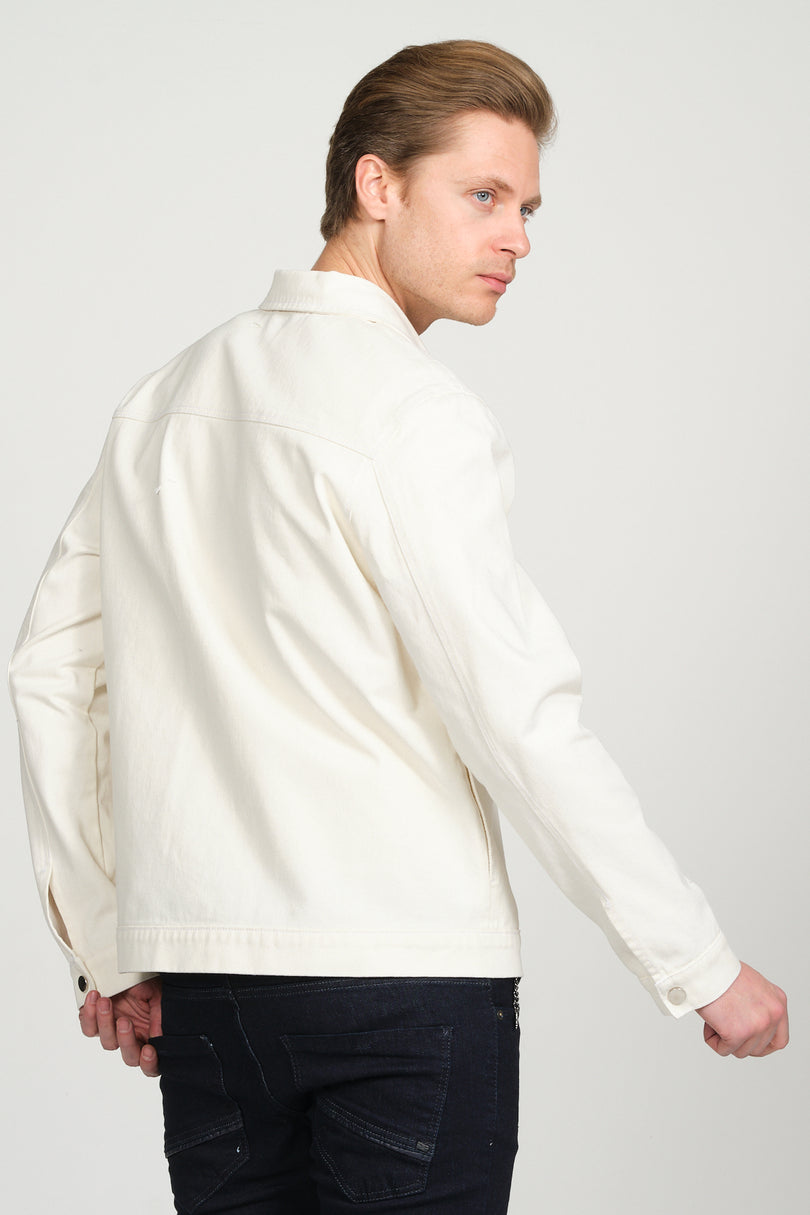 71308-off white Jacket - Ron Tomson