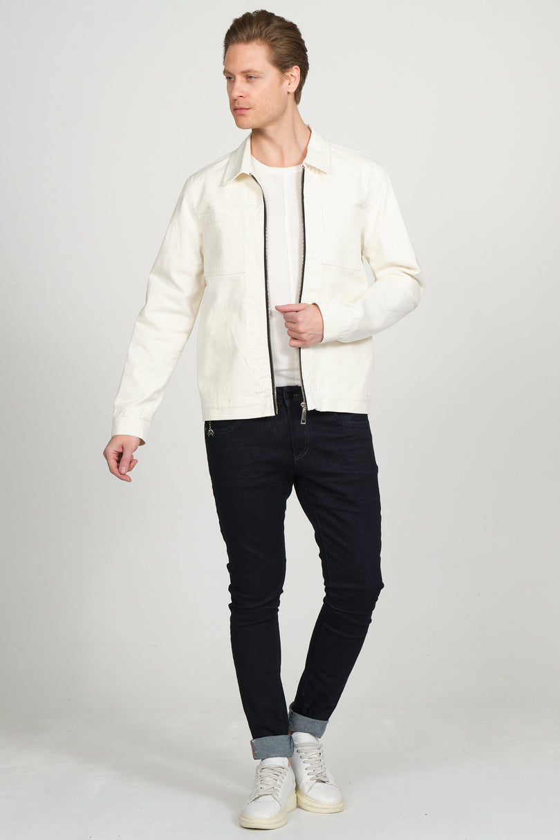 71308-off white Jacket - Ron Tomson