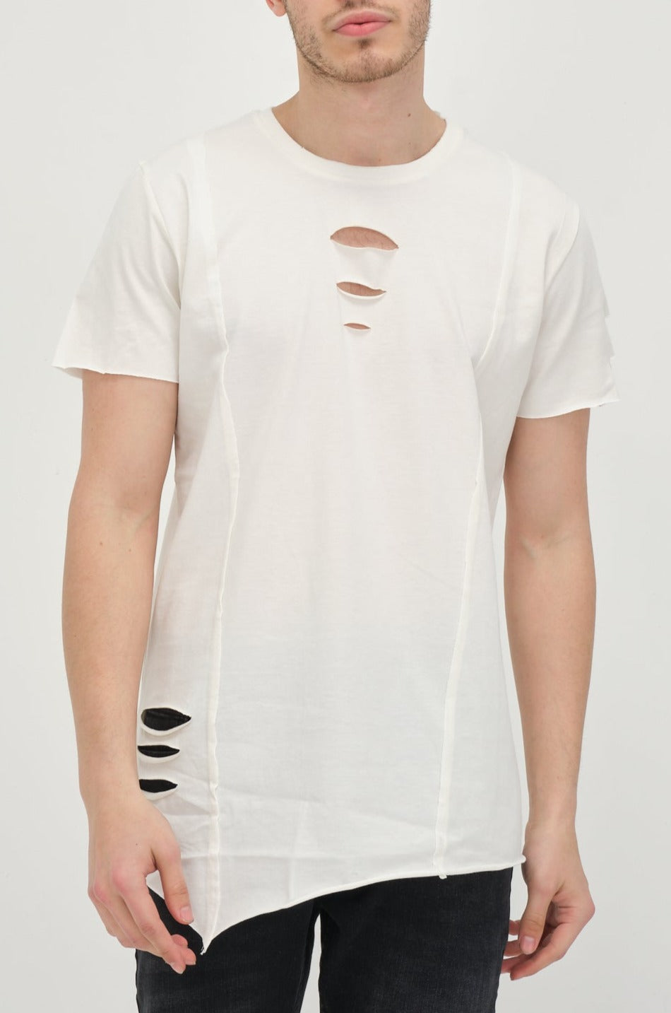 N° 8195 T-Shirt -Off White - Ron Tomson
