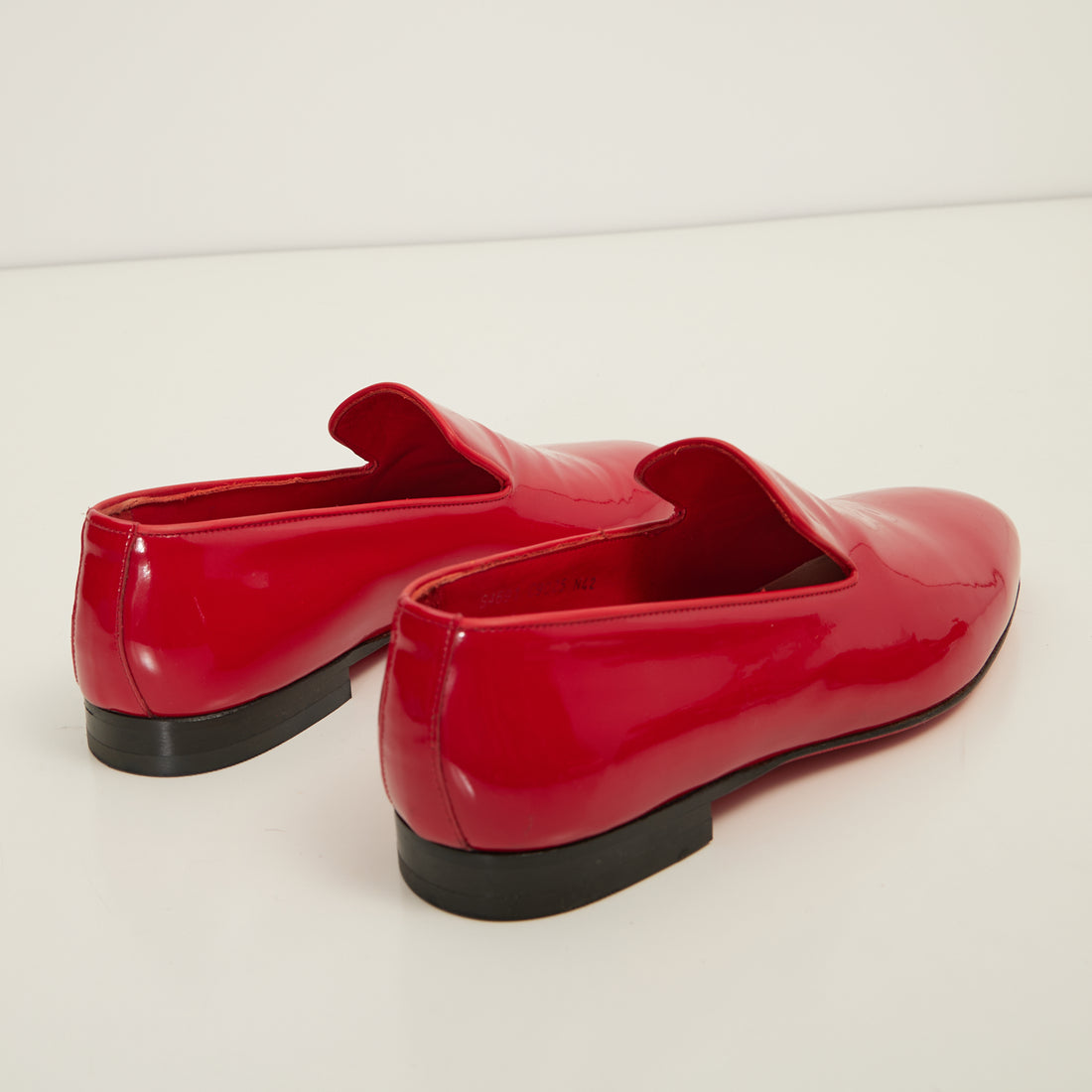 N° C9016 THE FORMAL LEATHER LOAFER - RED PATENT