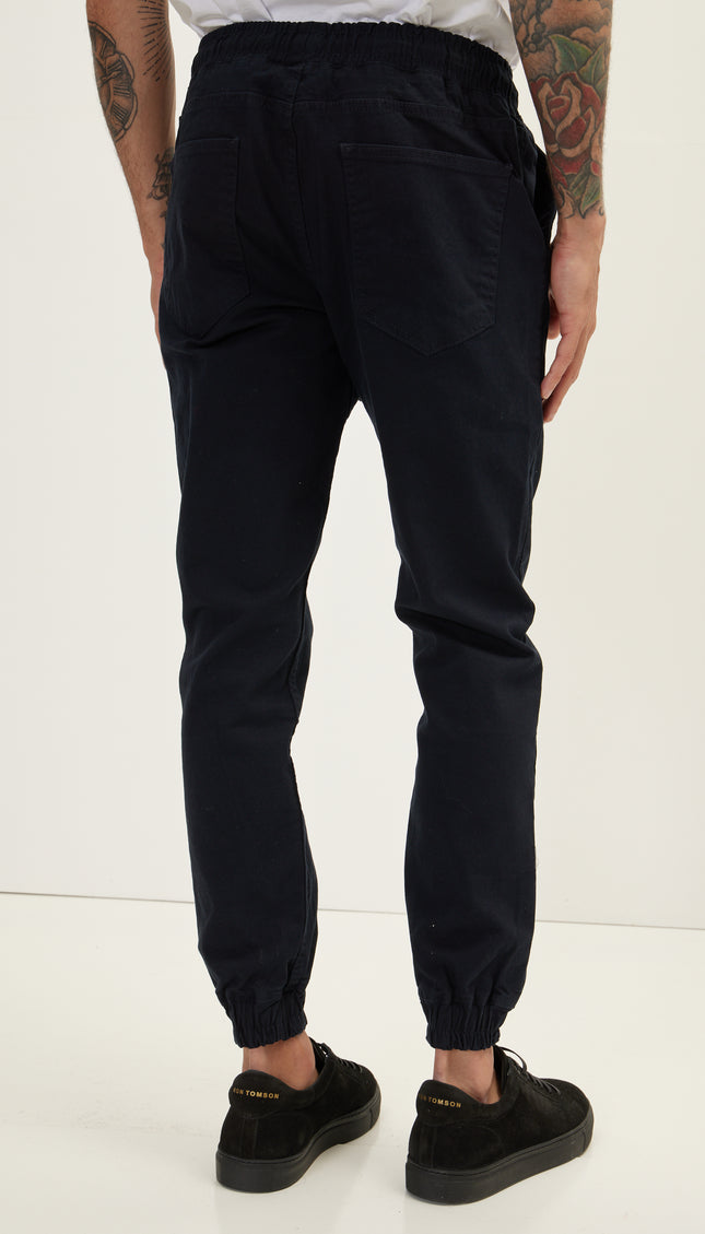 Chino Jogger Pants - Navy