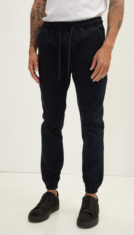 Chino Jogger Pants - Navy