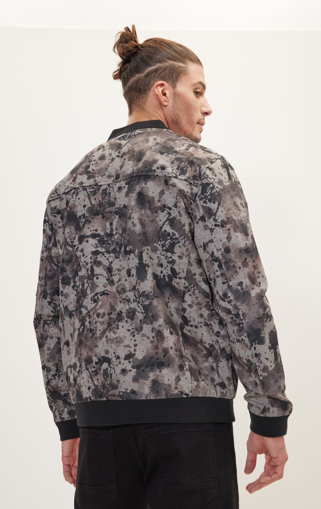 N° 71305 BOMBER ABSTRAIT - CAMOUFLAGE
