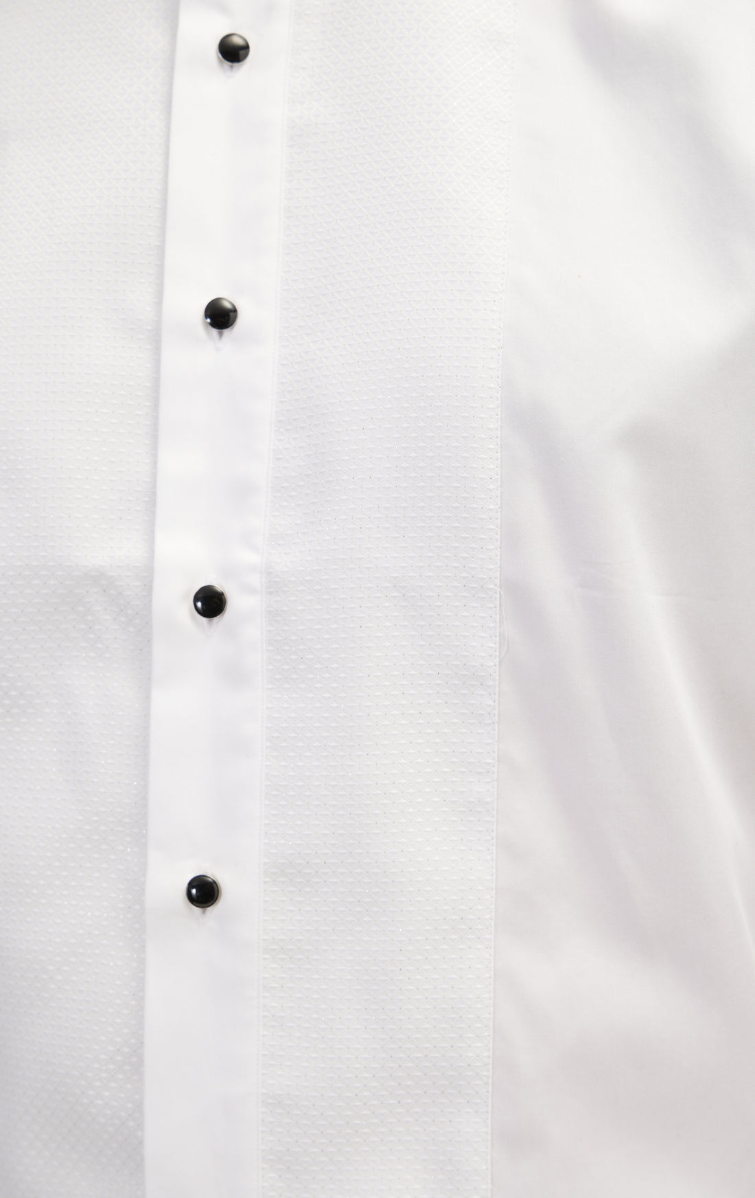 Camicia da smoking ricamata slim fit - bianco bianco