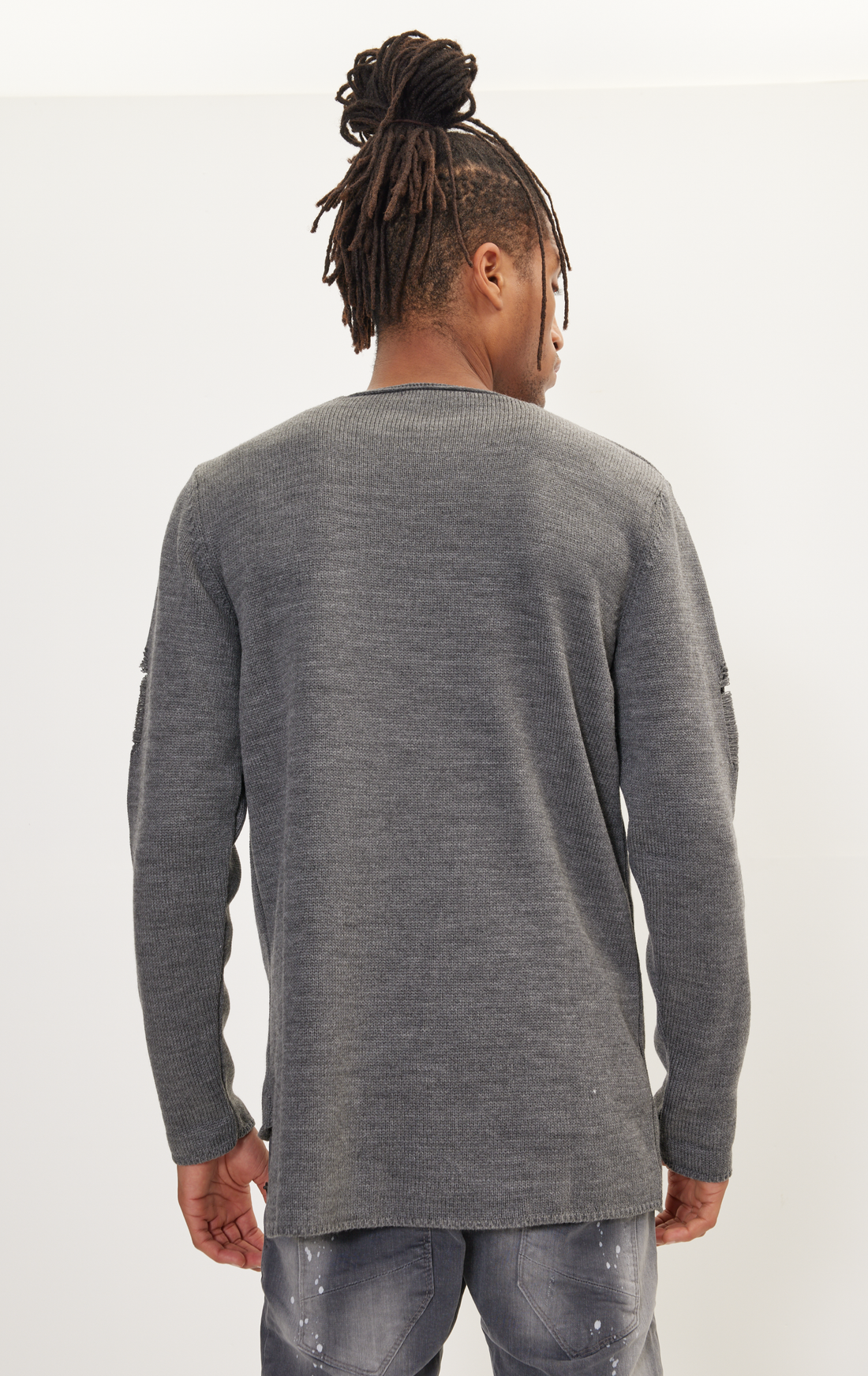 Distorted Anthracite Sweater