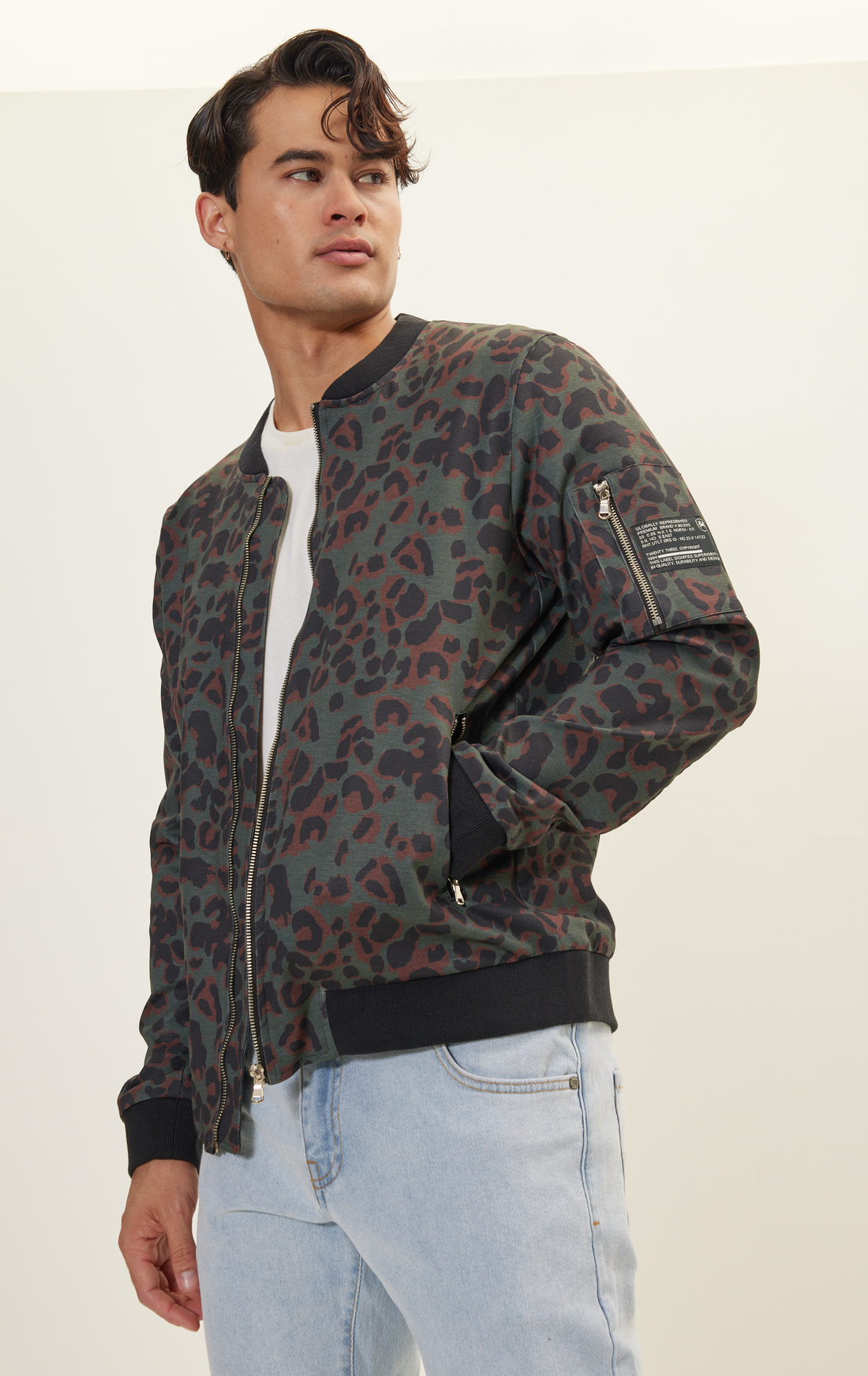 Abstract Bomber - Leopard