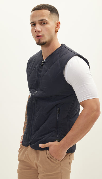 N° 51010 GILET BLU MARINO