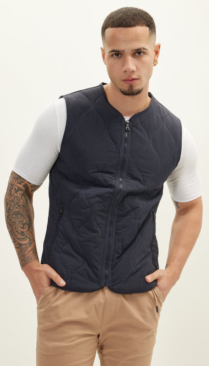 N° 51010 GILET BLU MARINO