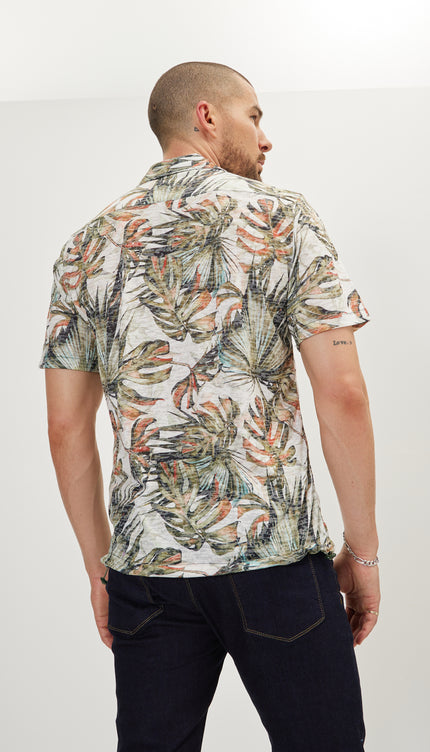 Casual Shirts - Green White