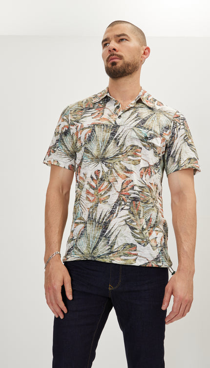 Casual Shirts - Green White