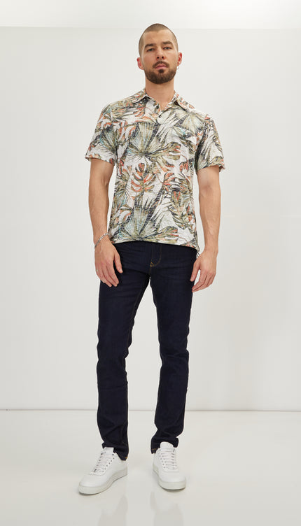 Casual Shirts - Green White