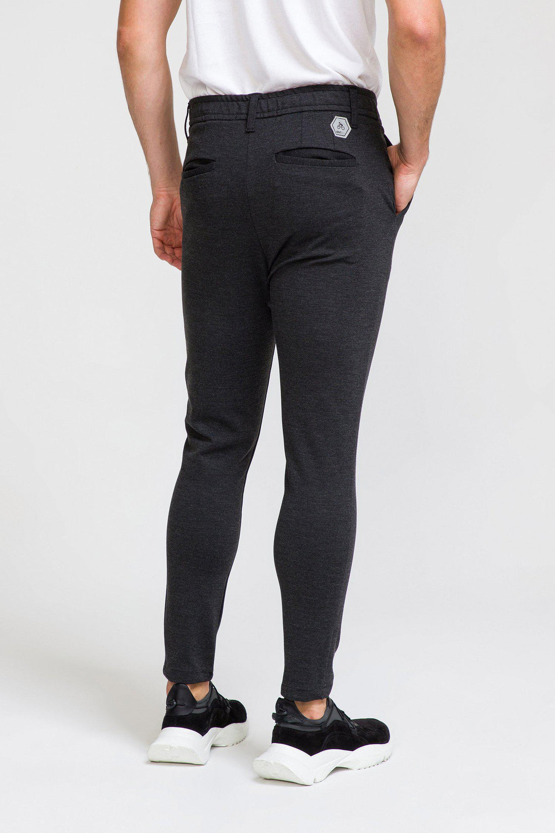 Commuter Casual Trouser - ANTHRACITE - Ron Tomson