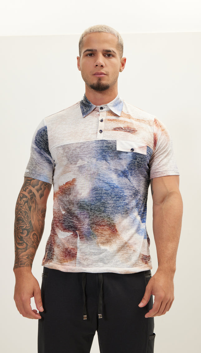 Cropped Sleeve Sweater - Batik Brown - Ron Tomson