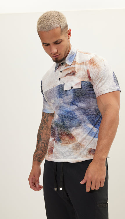 Cropped Sleeve Sweater - Batik Brown - Ron Tomson