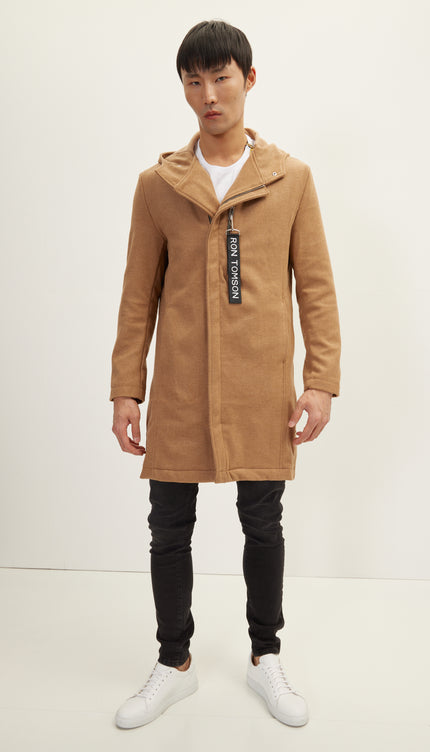 Outerwear - Camel Coat - Ron Tomson