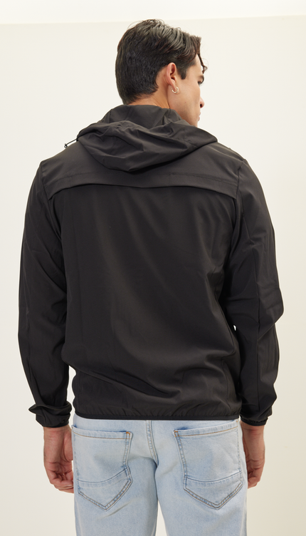 Outerwear Rain Jacket - Black - Ron Tomson