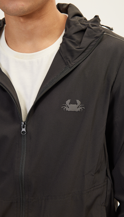 Outerwear Rain Jacket - Black - Ron Tomson