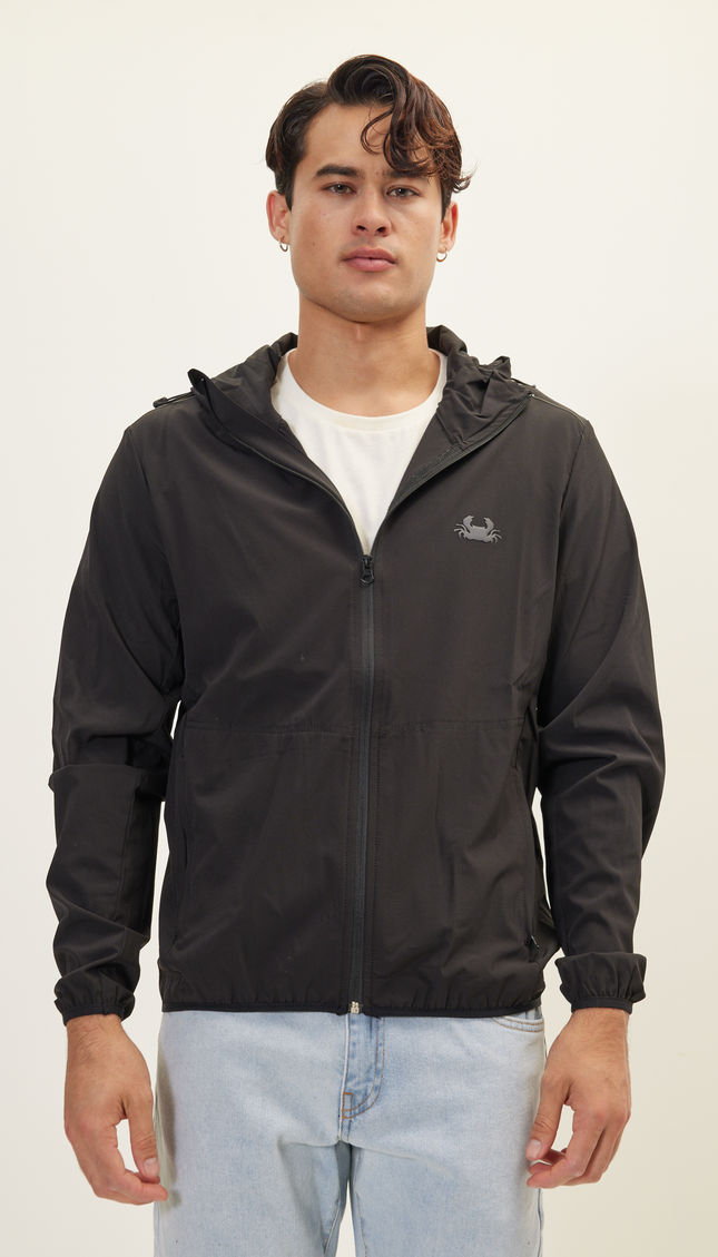 Outerwear Rain Jacket - Black - Ron Tomson