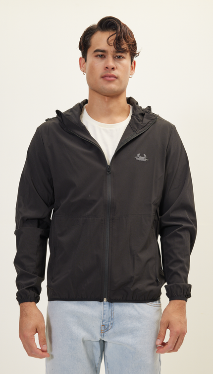 Outerwear Rain Jacket - Black - Ron Tomson