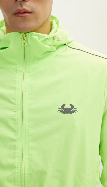Outerwear Rain Jacket - Neon Yellow - Ron Tomson