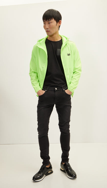 Outerwear Rain Jacket - Neon Yellow - Ron Tomson
