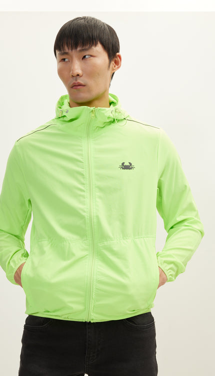 Outerwear Rain Jacket - Neon Yellow - Ron Tomson