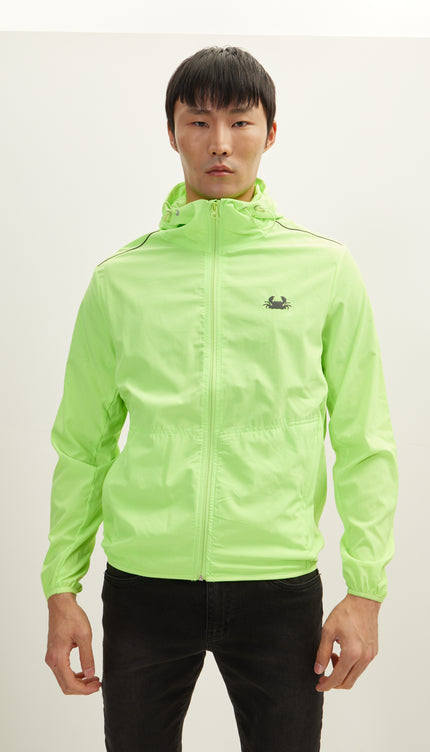 Outerwear Rain Jacket - Neon Yellow - Ron Tomson