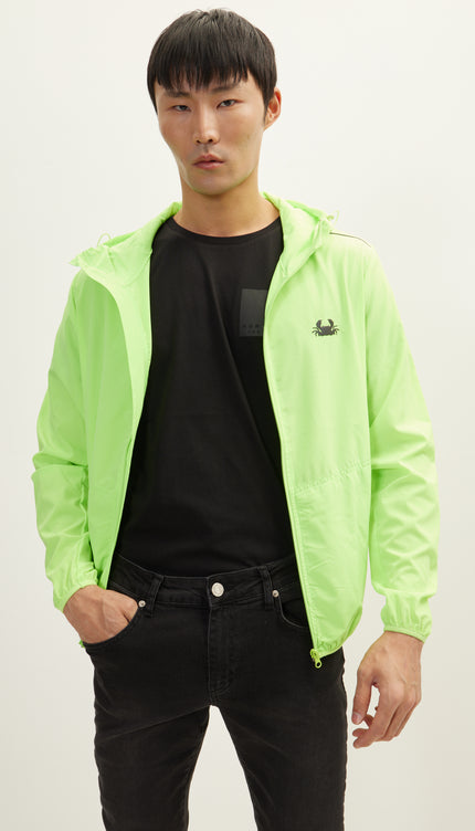 Outerwear Rain Jacket - Neon Yellow - Ron Tomson