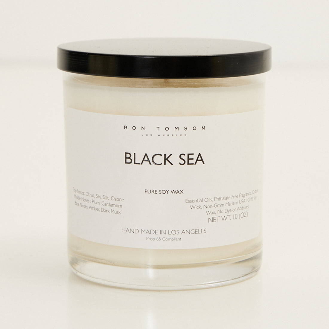 PURE SOY WAX CANDLE - BLACK SEA