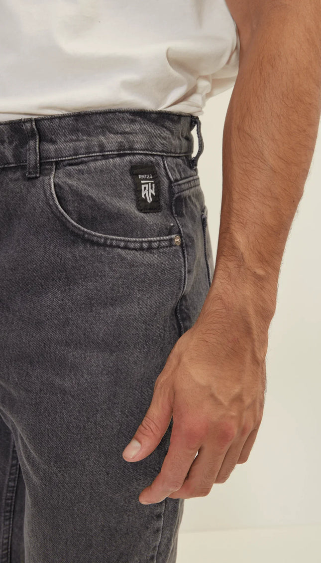 S Denim Jogger - Black - Ron Tomson