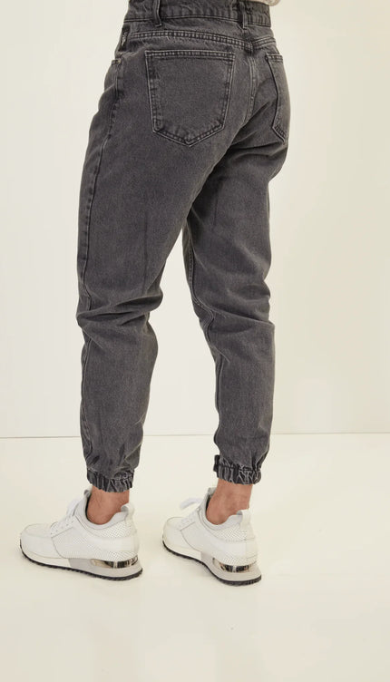 S Denim Jogger - Black - Ron Tomson