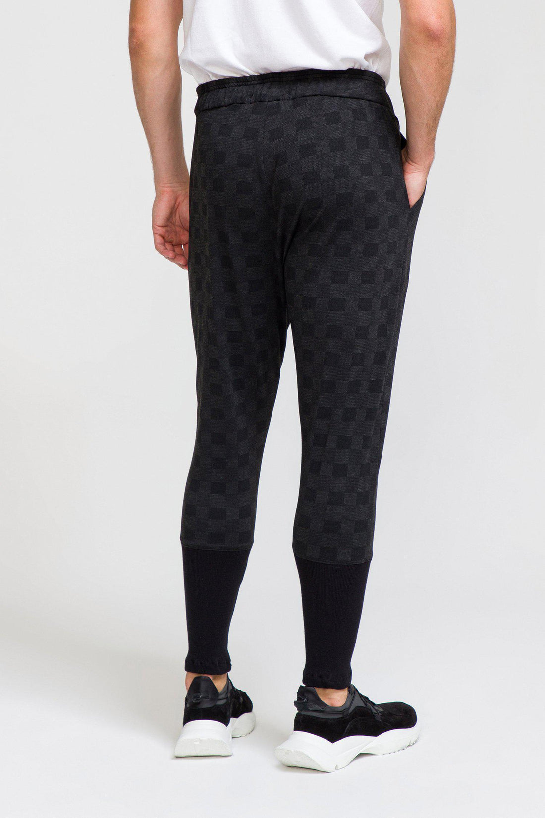 Soft Casual Trousers - Black - Ron Tomson